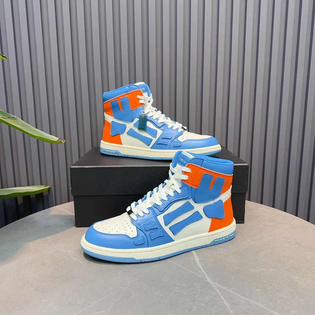 Men's shoes💰620💰 AMIRI AMIRI trendy brand hot sale🔥 Available all year round✅Couples💑 Official website synchronization Imported fabrics 1⃣️ratio 1⃣️Re-engraved, original factory special original sole, 35-45 (38.45. Non-refundable)